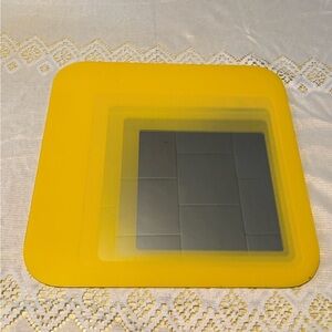 Vintage IKEA Yellow Wall Mirror